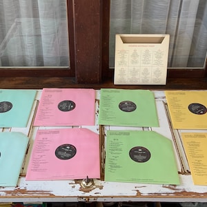 Vintage 1976 Jukebox Saturday Night 8 Vinyl Album Set