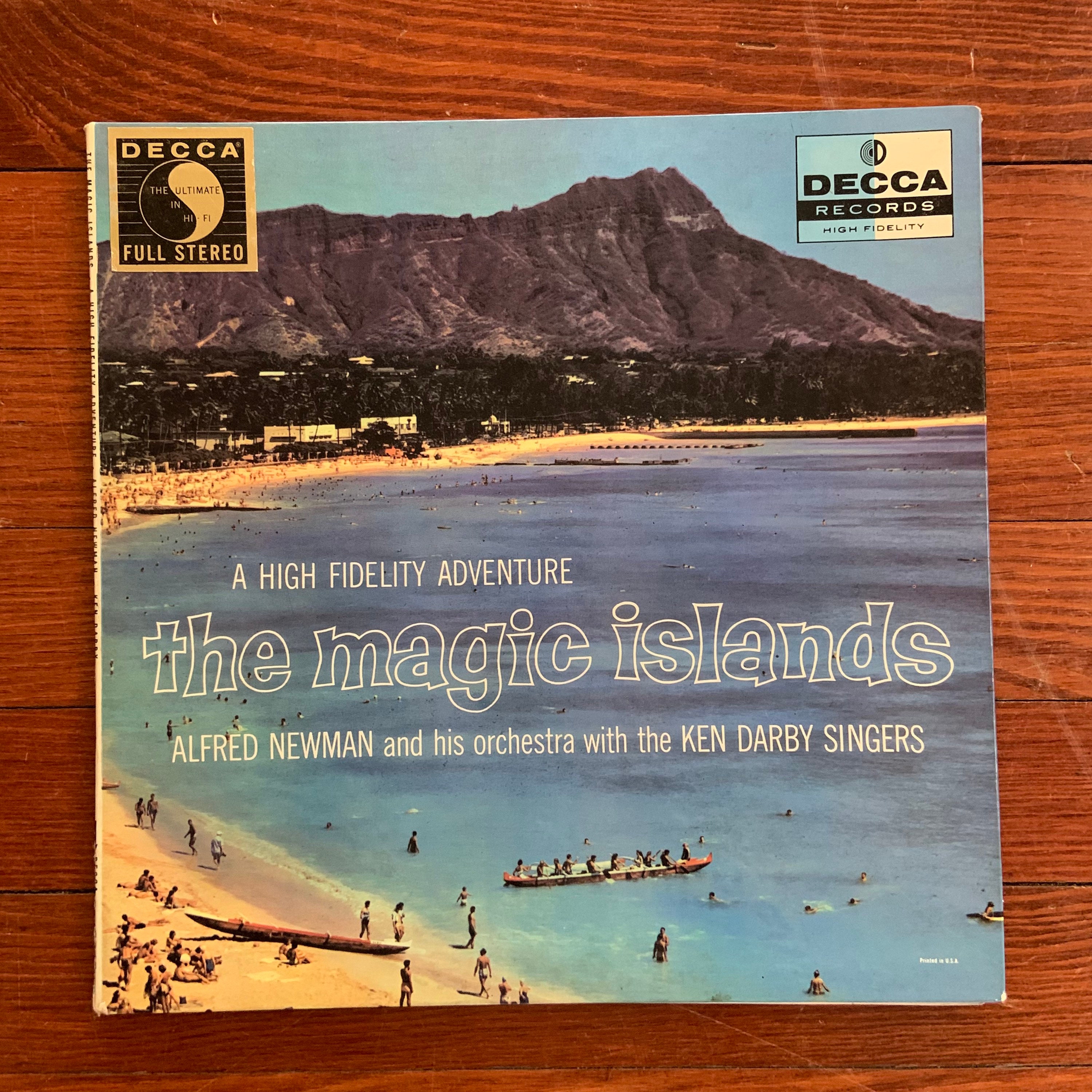 Vintage 1950's the Magic Islands Vinyl Album - Etsy