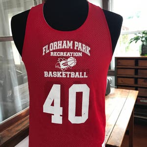 Vintage 1990's Basketball reversible mesh jersey image 1