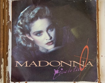 Madonna, Live to Tell, Vinyl 12” Single - Etsy
