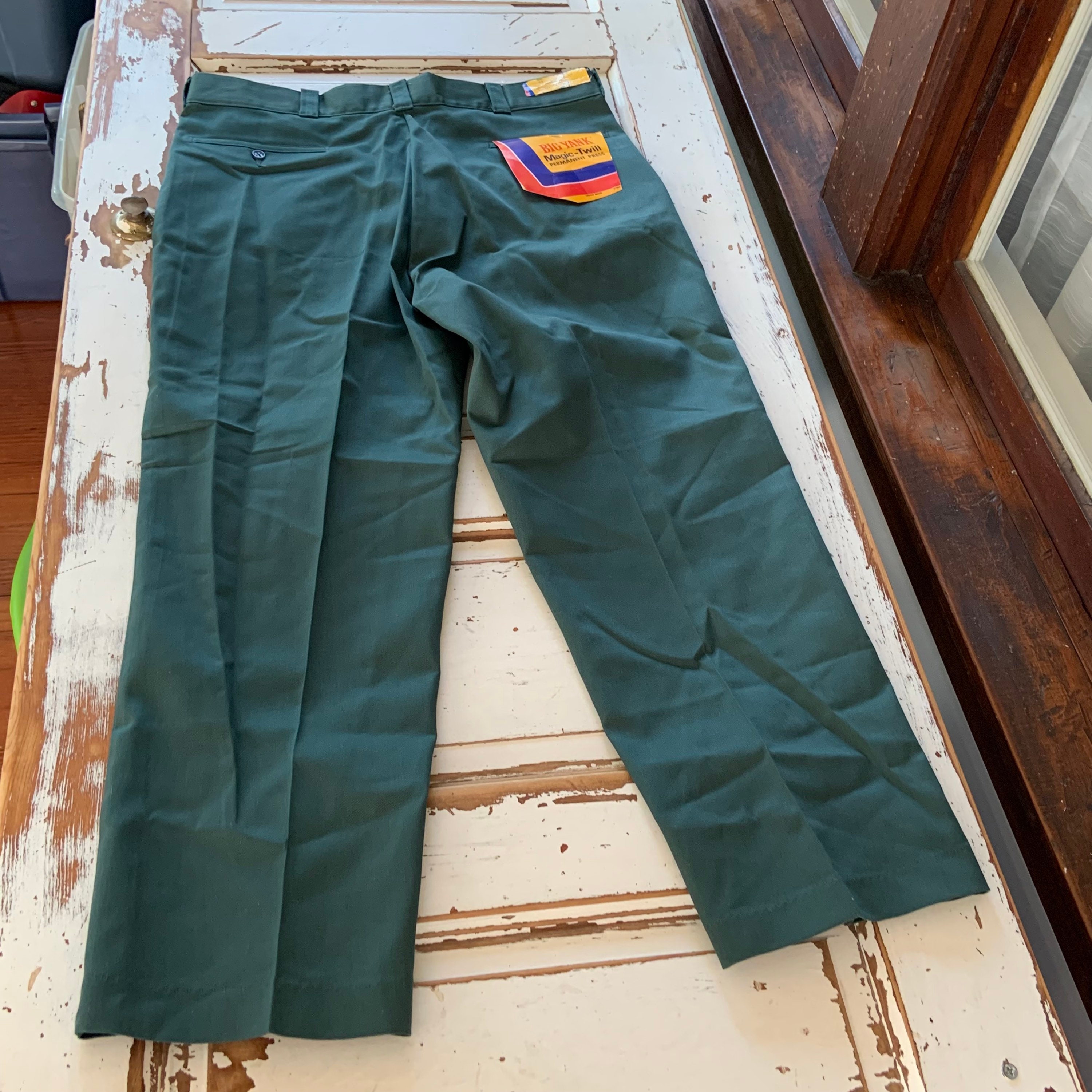 Deadstock Vintage 1970s Big Yank Work Pants Made in USA Etsy