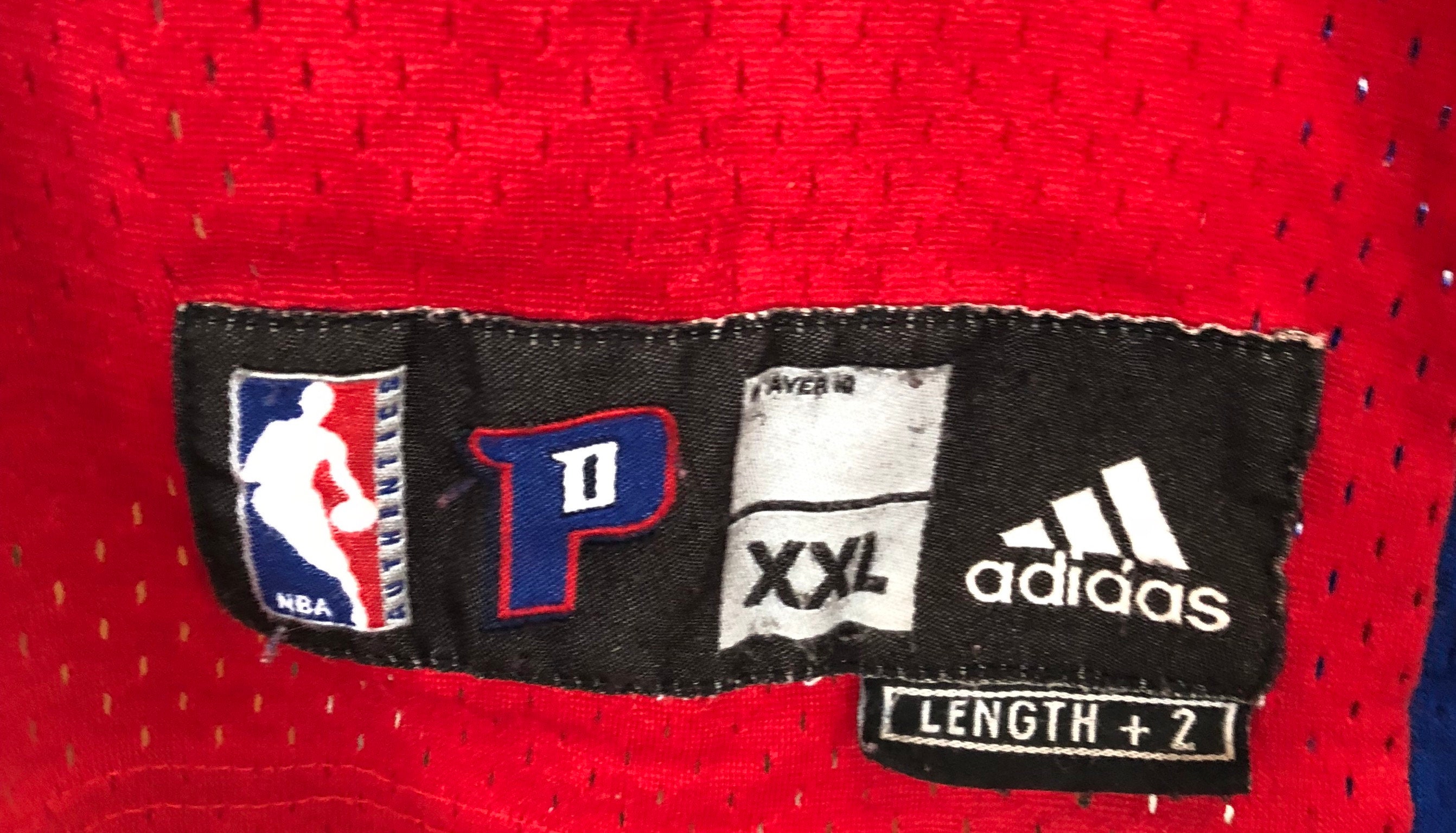 NBA Detroit Pistons #1 Adidas Jersey - Etsy