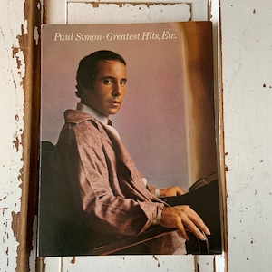 Paul Simon Greatest Hits Vintage 1977 Sheet Music Book Piano Vocal Guitar lessons