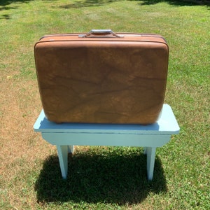 Vintage 1970\u2019s American Tourister Hard Shell Large Suitcase