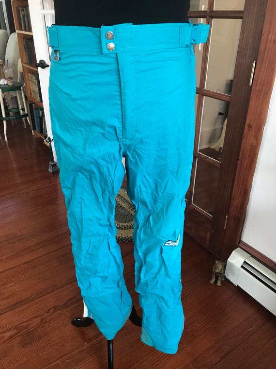 Vintage 1990's Spyder Snow Ski Pants Made in Japan