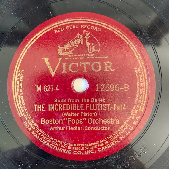 その他 RED SEAL RECORD VICTOR RECORD RCA Victor Red Seal Records Chopin Waltzes 45 RPM Red Vinyl