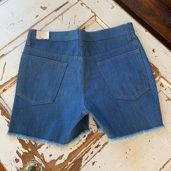 Vintage 1970’s or 1980’s Dead Stock Denim Shorts … - image 3
