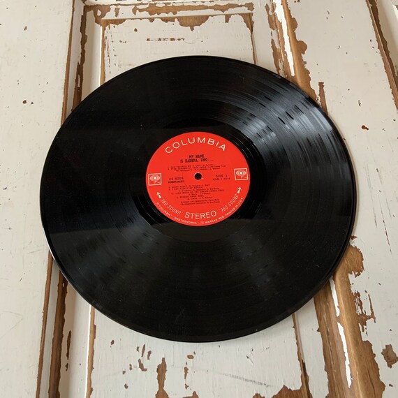 Vintage 1965 Vinyl Album Barbra Streisand My Name is Barbra 2 - Etsy