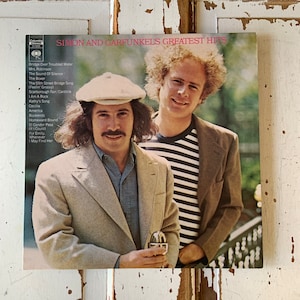 Vintage 1972 Simon and Garfunkel Greatest Hits Album