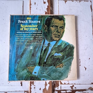 Frank Sinatra September of My Years Vinyl Record Album Mono 1965 Reprise