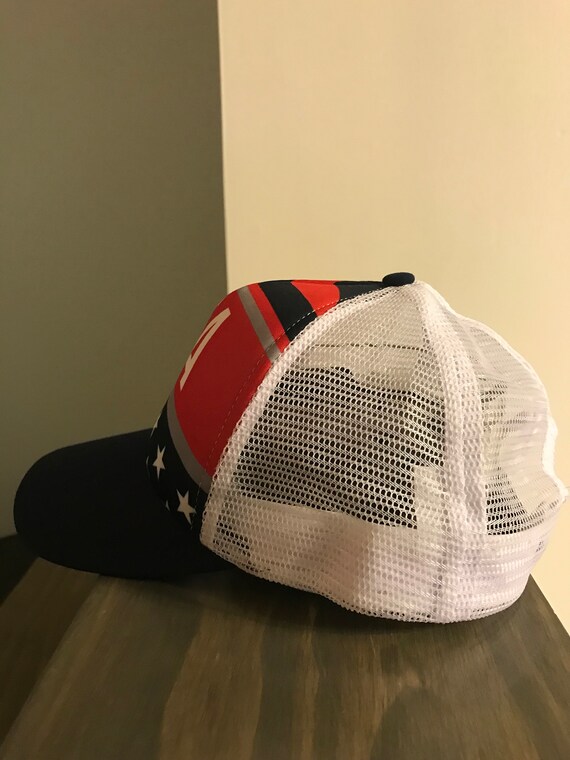 Vintage USA Snap Back Trucker Hat - image 5