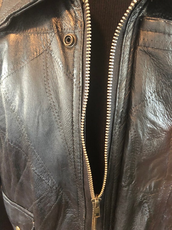 Vintage 1990’s US Air Force Leather Jacket - image 8