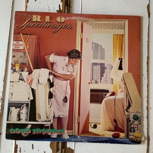 Vintage 1982 Reo Speedwagon Vinyl Album Good Trouble