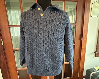 Vintage Irish Cladyknit Sweater Wool