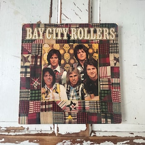 Bay City Rollers Self Titled Vinyl Record  Classic Rock  1975