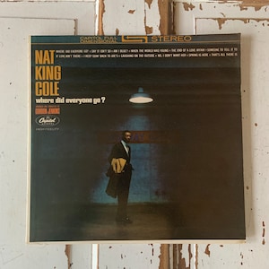Nat King Cole - Où est-ce que tout le monde est allé? (1963) Album vinyle de Capitol Records