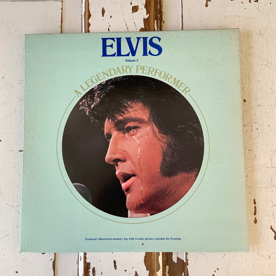 Vintage 1976 Vinyl Album Elvis A Legendary Performer Vol 2 - Etsy