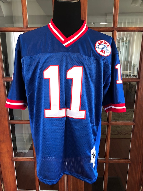 Vintage Phil Simms NY Giants 1986 Spider Tribute Jersey 