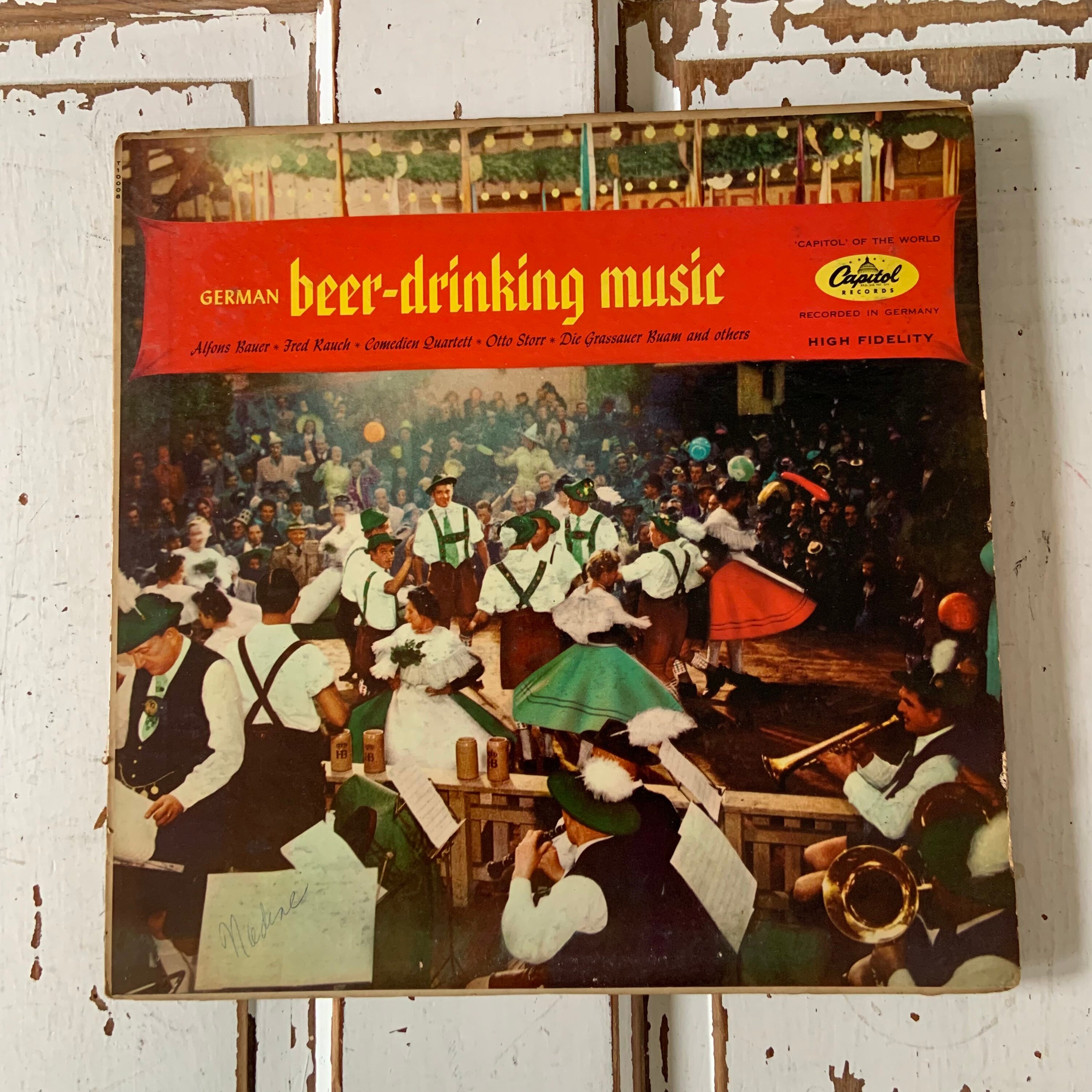 【中古】 German Drinking Beer Songs Vintage 1960's Vinyl Record German Beer Drinking Songs - Etsy