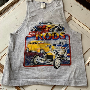 Jahrgang 1980 Straße Rod Hot Rod Auto Tank Top
