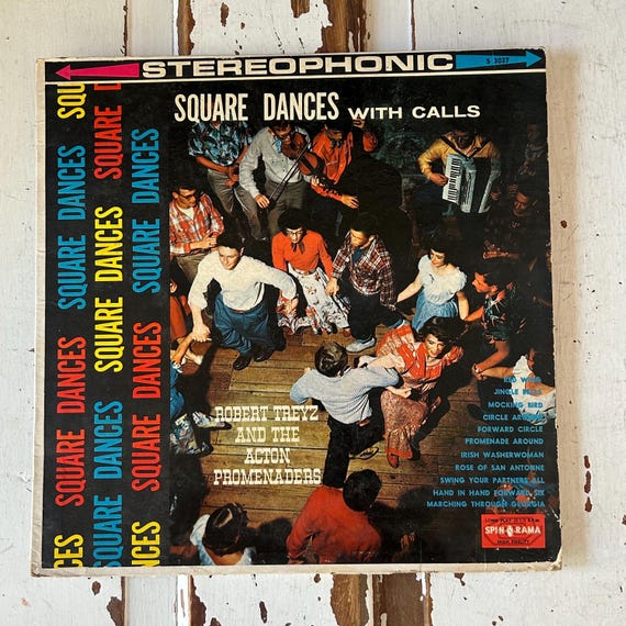 Vintage Robert Treyz and the Acton Promenaders - Square Dances