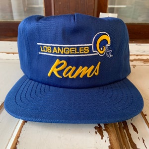 Vintage 1990’s New Old Stock Los Angeles RAMS Snapback Hat Cap
