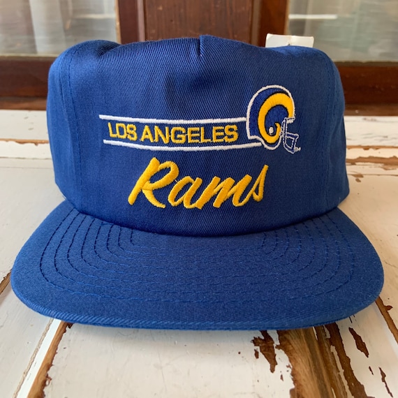 New Vintage Los Angeles Rams AJD Sports Football NFL Hat Cap Vtg 90s  Snapback