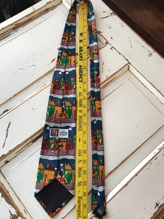 Vintage 1990’s Mickey Mouse Disney Neck Tie - image 6