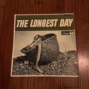 Vintage 1962 Album The Longest Day Diplomat Records