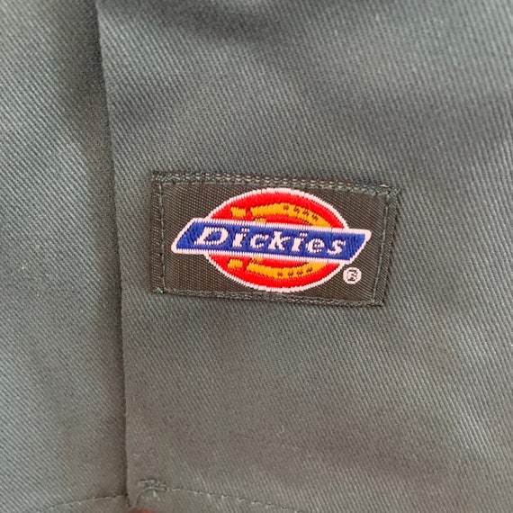 Vintage 1990’s New Old Stock Dickies Green Work S… - image 7