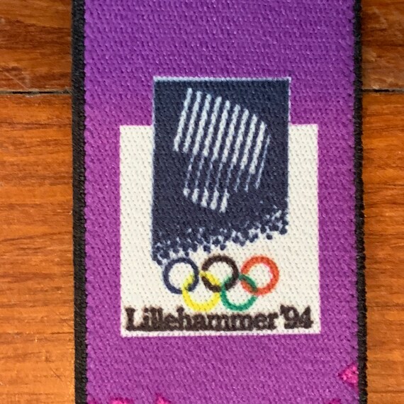 Vintage 1994 Lillehammer Olympic Game suspenders - image 5