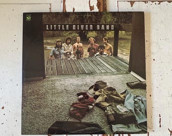 Álbum homónimo de Little River Band, 1975. Álbum de vinilo vintage.
