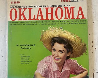 Al Goodman Rodgers & Hammerstein's Oklahoma Vinyl LP Diplomat Records Musicals