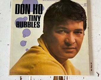 Vintage 1966 Don Ho Tiny Bubbles Original Vinyl Album