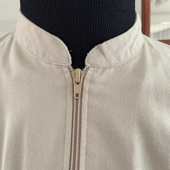 Vintage John Blair 1980’s or 1990’s Zipper Shirt - image 6