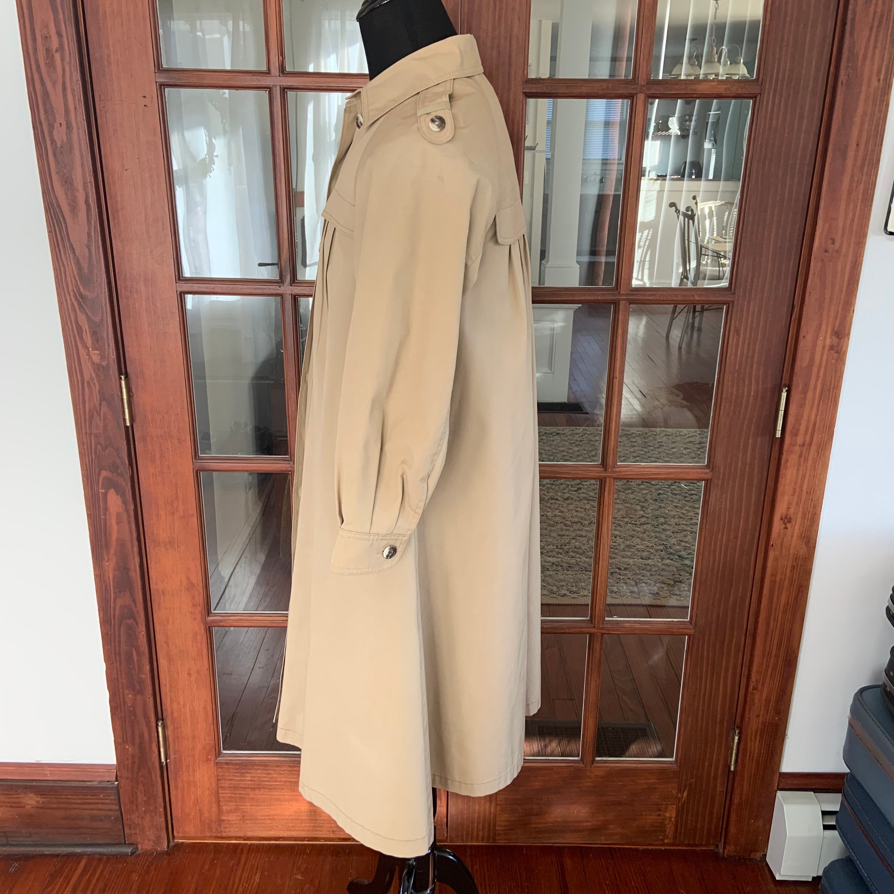 VINTAGE - ▪️70’s【LINER】VINTAGE COAT Vintage 1970's Trench Coat W Zip Out Liner - Etsy