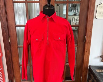 Vintage 1990's Marlboro Unlimited Long Sleeve RED Quarter