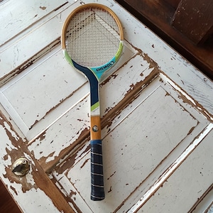 Chemold’s Wooden Tennis Racket Vintage 1980&#39;s