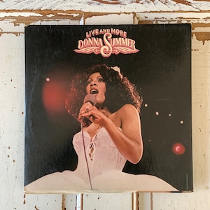 Vintage 1978 Donna Summer - Live And More - Casablanca - Vinyl Double Album