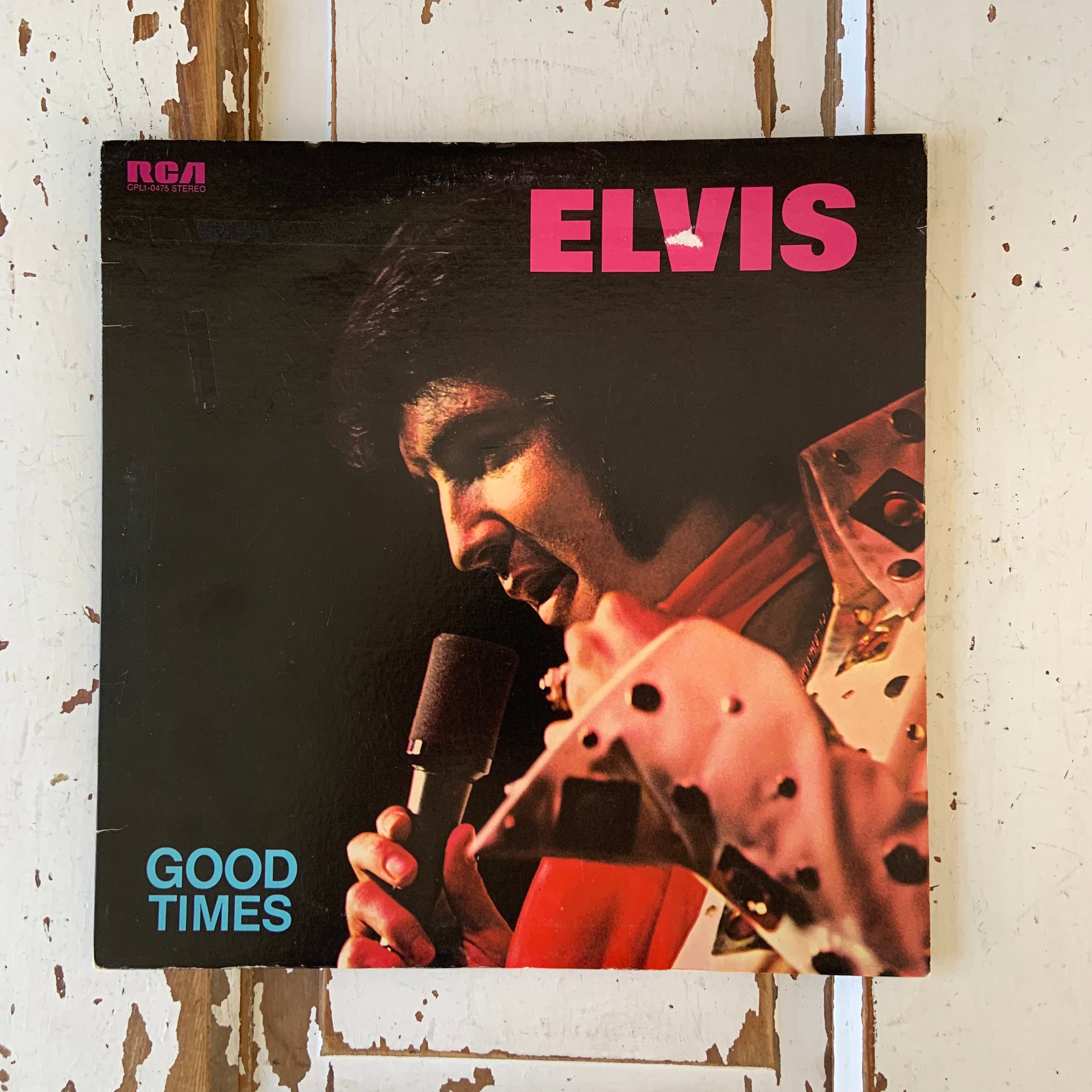 Vintage 1974 Elvis Presley Good Times Vinyl Album - Etsy