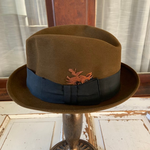 Vintage 1960's Weber \u0026 Heilbroner Knox Fedora Hat