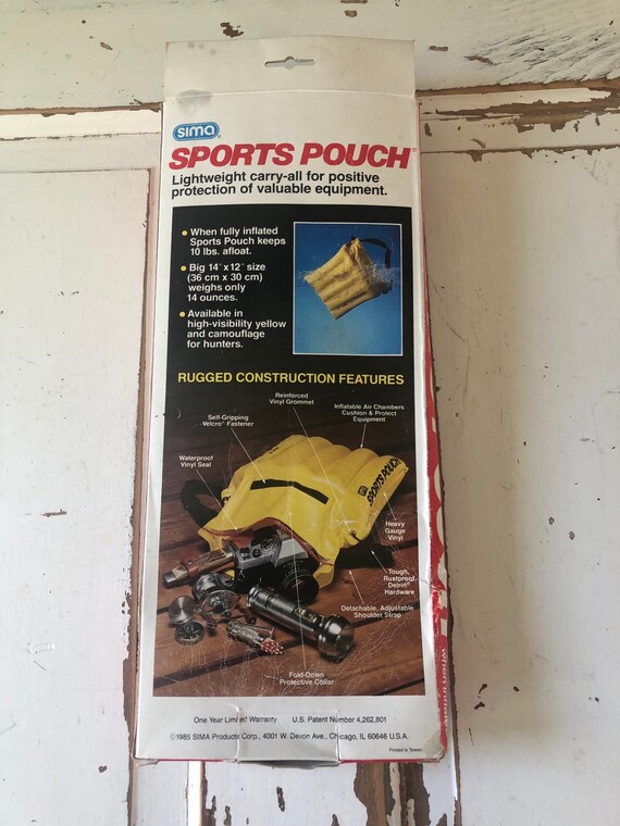 Vintage 1980’s NOS Sports Pouch - image 6