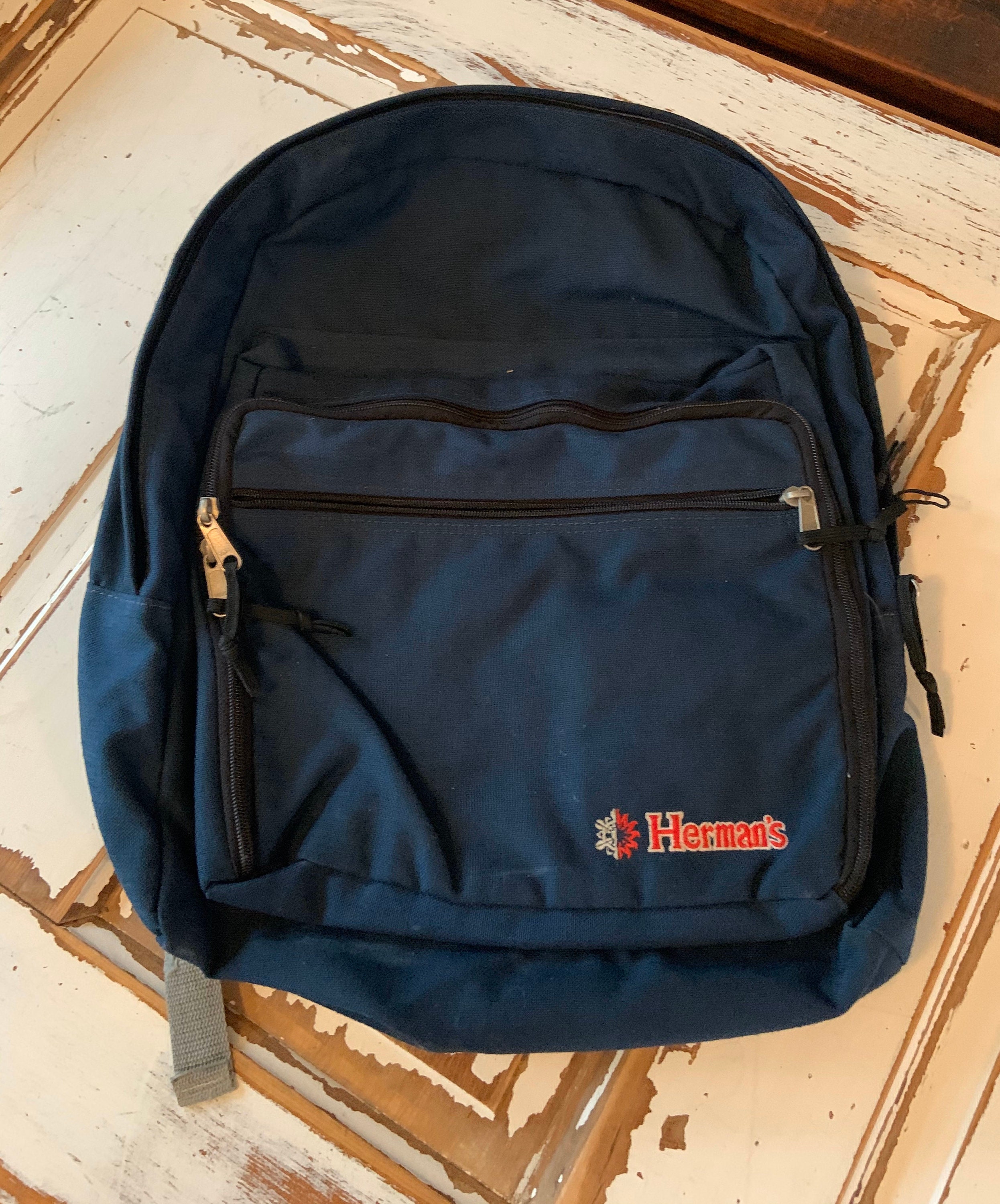 Vintage 1990s Hermans Sporting Goods Backpack Etsy