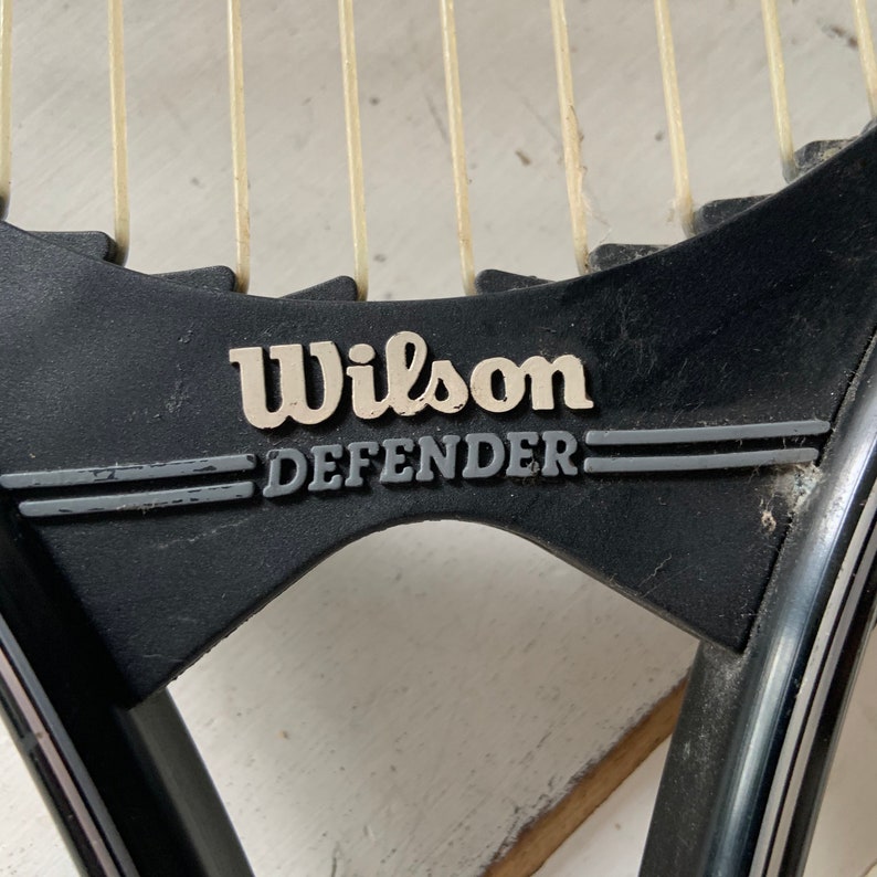 Vintage 1990s Wilson Defender Tennis Racket | Etsy