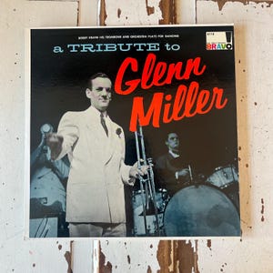 Vintage A Tribute To Glenn Miller 1962 Vinyl LP Album