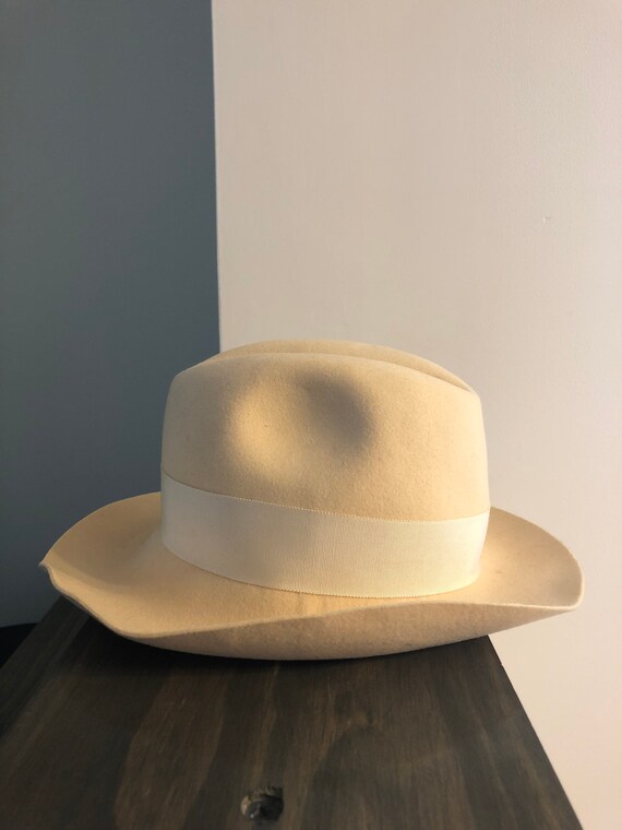 Vintage 1980’s Felt Fedora Hat - image 5