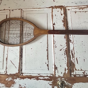 1930s tennis racquet - Etsy 日本