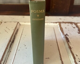 John L. Stoddard POEMS 1923 Vintage Poem Hardcover Buch