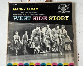 Vintage 1961 West Side Story Vinyl Album