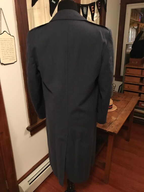 Vintage 1950’s US AirForce Wool Overcoat Korean W… - image 3